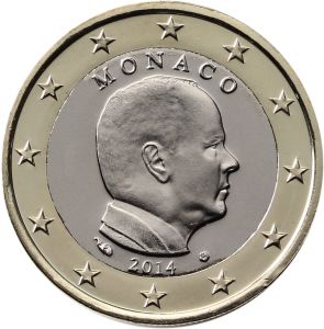 MONACO 2014 - 1 EURO -  PRINCE ALBERT II